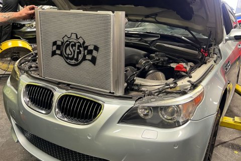 CSF Radiator Radiators 7218 BMW E60 M5 / E6X M6 High-Performance All-Aluminum thumbnail 8