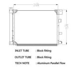 CSF Air Conditioning Condensers 10736 Condenser, Aluminum, Black, Nissan, Each thumbnail 1