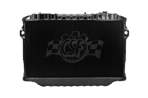 CSF All-Metal Radiators for 1988-1992 LAND CRUISER - 2709 Radiators, All-Metal, Downflow, Copper/Brass, Black, Transmission Cooler, Rugged ALL METAL Model, Toyota, 4.0L, Each thumbnail 9