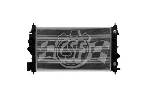 CSF Radiators 3778 Radiator, OE Replacement, Aluminum/Plastic, Natural, Buick, Chevy, Each thumbnail 4