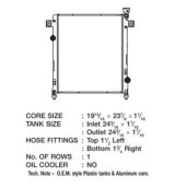 CSF Radiators for 2007-2011 NITRO - 3419 Radiator, OE Replacement, Aluminum/Plastic, Natural, Dodge, Nitro, Each thumbnail 1