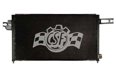 CSF Air Conditioning Condensers for 2002-2006 RSX - 10380 Condenser, Aluminum, Black, use with Acura®, Each thumbnail 4