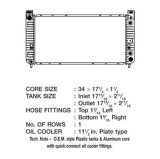 CSF Radiators for 2010-2013 SIERRA 1500, SILVERADO 2008-2009 TAHOE - 3653 Radiator, OE Replacement, Aluminum/Plastic, Natural, Chevy, GMC, Each thumbnail 1