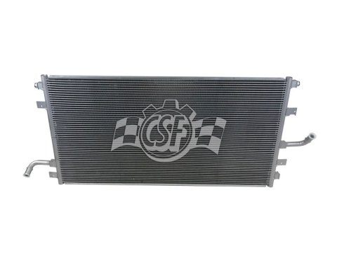 CSF Radiators 3842 Radiator, Auxiliary, Aluminum, Natural, Crossflow, One Row, Chevy, GMC, Each thumbnail 2