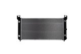 CSF Radiators 3857 Radiator, Aluminum/Plastic, Natural, Crossflow, Upper Driver Side Inlet, Lower Passenger Side Outlet, for Nissan, Each thumbnail 3