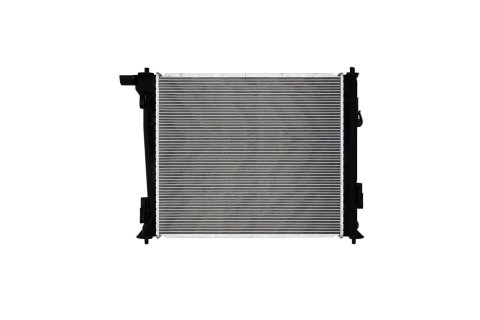 CSF Radiators 3875 Radiator, Aluminum/Plastic, Natural, Crossflow, Upper Driver Side Inlet, Lower Driver Side Outlet, Turbocharged, for Kia, Each thumbnail 2