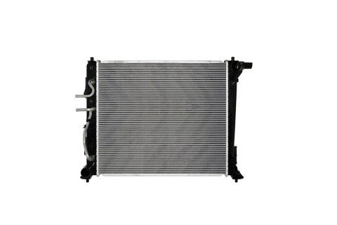 CSF Radiators 3875 Radiator, Aluminum/Plastic, Natural, Crossflow, Upper Driver Side Inlet, Lower Driver Side Outlet, Turbocharged, for Kia, Each thumbnail 3