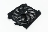 CSF Radiator Fans, Electric 2858FB Honda/Acura K-Swap Fan Shroud w/ Fan - Black Finish thumbnail 6