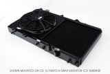 CSF Radiator Fans, Electric 2858FB Honda/Acura K-Swap Fan Shroud w/ Fan - Black Finish thumbnail 9