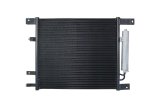 CSF Air Conditioning Condensers 10737 Condenser, Aluminum, Black, Nissan, Each thumbnail 2