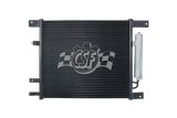 CSF Air Conditioning Condensers 10737 Condenser, Aluminum, Black, Nissan, Each thumbnail 4