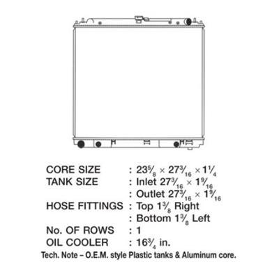 CSF Radiators 3196 Nissan Frontier thumbnail 1
