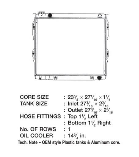 CSF Radiators for 2001-2007 SEQUOIA, 2004-2006 TUNDRA - 3238 Toyota Sequoia thumbnail 3