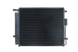CSF Air Conditioning Condensers 10717 Condenser, Aluminum, Black, for use on Hyundai, Each thumbnail 2