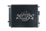 CSF Air Conditioning Condensers 10717 Condenser, Aluminum, Black, for use on Hyundai, Each thumbnail 4