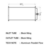 CSF Air Conditioning Condensers 10682 Condenser, Aluminum, Black, Ford, Lincoln, Each thumbnail 1