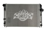 CSF Radiators 3702 Radiator, OE Replacement, Aluminum/Plastic, Natural, Toyota, Prius C, Each thumbnail 4