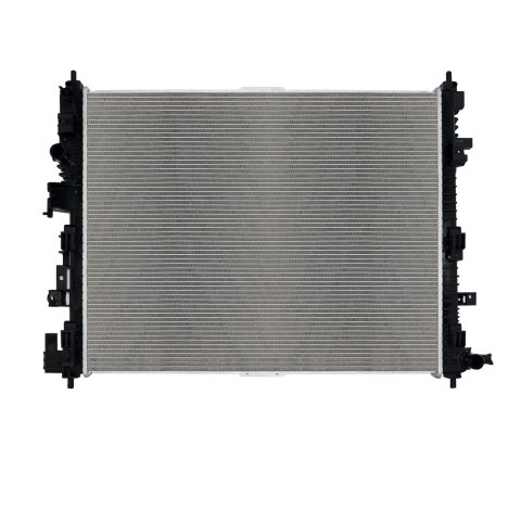 CSF Radiators 3866 Radiator, Aluminum/Plastic, Natural, Crossflow, Upper Driver Side Inlet, Lower Passenger Side Outlet, Turbocharged, Chevy, GMC, Each thumbnail 1