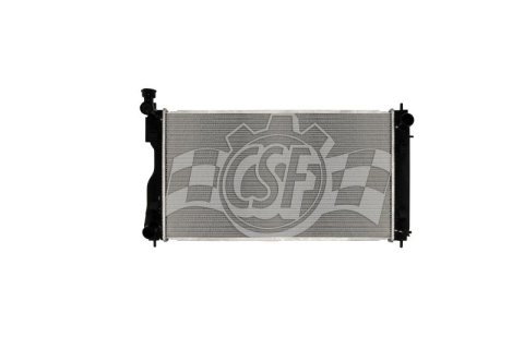 CSF Radiators for 2018-2023 CROSSTREK, 2017-2023 IMPREZA - 3889 Radiator, Aluminum/Plastic, Natural, Crossflow, Upper Passenger Side Inlet, Lower Driver Side Outlet, Subaru, Each thumbnail 2