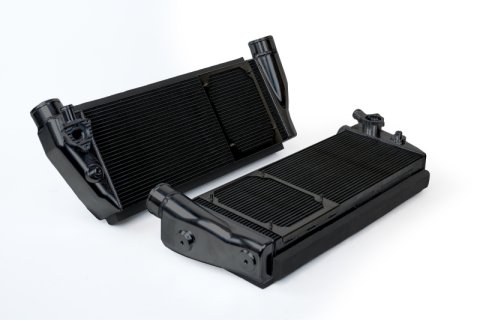 CSF Radiator Intercoolers 8210B Intercooler, 15-20 Ferrari 488 Twin Intercooler Set In Custom Thermal Dispersion Black Finish thumbnail 2