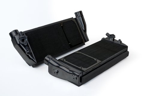 CSF Radiator Intercoolers 8210B Intercooler, 15-20 Ferrari 488 Twin Intercooler Set In Custom Thermal Dispersion Black Finish thumbnail 3