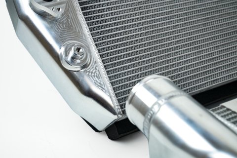 CSF Radiator Intercoolers 8210B Intercooler, 15-20 Ferrari 488 Twin Intercooler Set In Custom Thermal Dispersion Black Finish thumbnail 5