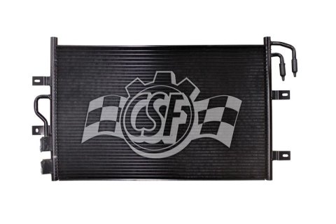 CSF Air Conditioning Condensers 10679 Condenser, Aluminum, Black, Ford, Lincoln, Each thumbnail 3