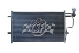 CSF Air Conditioning Condensers 10777 Condenser, Aluminum, Black, Mazda, Each thumbnail 4