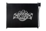 CSF Air Conditioning Condensers 10554 Condenser, Aluminum, Black, Ford, Each thumbnail 4
