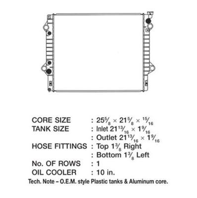 CSF Radiators 3200 Toyota Prerunner thumbnail 1