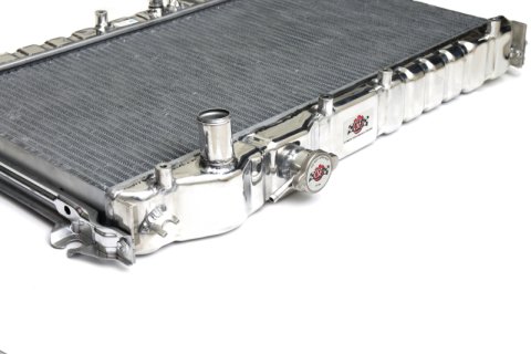 CSF Racing Radiators for 1990-1997 MIATA - 2862 Radiator, Racing, Aluminum, Polished, Mazda, Miata, Each thumbnail 4