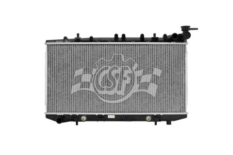 CSF Radiators 2458 Radiator, OE Replacement, Aluminum/Plastic, Natural, Nissan, Sentra, 200SX, Each thumbnail 4