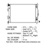 CSF Radiators 3539 Radiator, OE Replacement, Aluminum/Plastic, Natural, for use on Kia/Hyundai, Each thumbnail 1