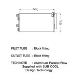 CSF Air Conditioning Condensers for 2002-2007 COOPER - 10659 Condenser, Aluminum, Natural, Mini, Each thumbnail 1