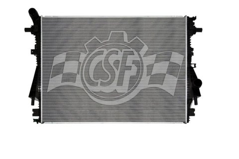 CSF Radiators 3849 Radiator, Exact Replacement, Aluminum/Plastic, Natural, Ford, Powerstroke, 6.7L, Each thumbnail 3
