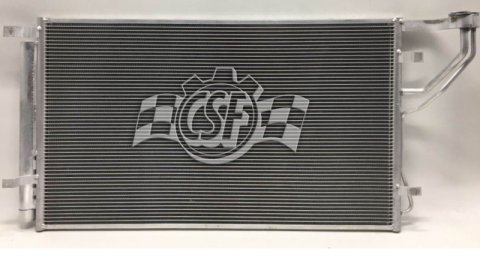 CSF Radiator Air Conditioning Condensers 10895 AC Condenser, Kia Optima 2.4L 2018-2017 thumbnail 2