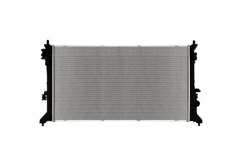 CSF Radiators 3900 Radiator, Aluminum/Plastic, Natural, Crossflow, Upper Driver Side Inlet, Lower Passenger Side Outlet, Cadillac, Chevy, GMC, Each thumbnail 1