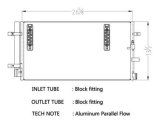 CSF Air Conditioning Condensers 10684 Condenser, Aluminum, Black, Audi, Each thumbnail 3