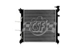 CSF Radiators 3754 Radiator, OE Replacement, Aluminum/Plastic, Natural, for use on Hyundai, Each thumbnail 4