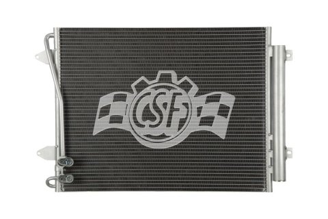 CSF Air Conditioning Condensers for 2009-2014 CC, 2012-2014 PASSAT - 10538 Condenser, Aluminum, Natural, Volkswagen, Each thumbnail 4