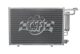 CSF Air Conditioning Condensers 10758 Condenser, Aluminum, Natural, Ford, Each thumbnail 4