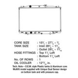 CSF Radiators 3185 Honda Accord Denso thumbnail 1