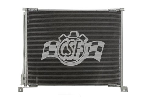 CSF Air Conditioning Condensers 10612 Condenser, Aluminum, Natural, Ford, Each thumbnail 4