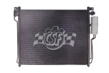 CSF Air Conditioning Condensers for 2005-2014 FRONTIER, XTERRA, 2005-2012 PATHFINDER - 10632 Condenser, Aluminum, Black, Nissan, Each thumbnail 4