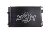 CSF Air Conditioning Condensers 10716 Condenser, Aluminum, Black, for use on Hyundai/Kia, Each thumbnail 4