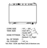 CSF Radiators 3371 Nissan Maxima thumbnail 1