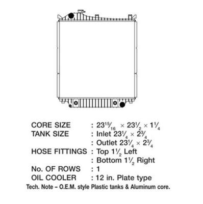 CSF Radiators for 2006-2010 EXPLORER, 2007-2010 EXPLORER SPORT TRAC, 2006-2009 MOUNTAINEER - 3568 Ford Explorer thumbnail 1