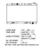 CSF Radiators 3131 Nissan Altima thumbnail 1