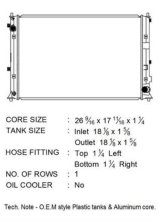 CSF Radiators 3781 Radiator, OE Replacement, Aluminum/Plastic, for use on Honda®, Each thumbnail 3