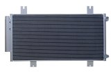 CSF Air Conditioning Condensers 10764 Condenser, Aluminum, Natural, for use on Honda®, Each thumbnail 2